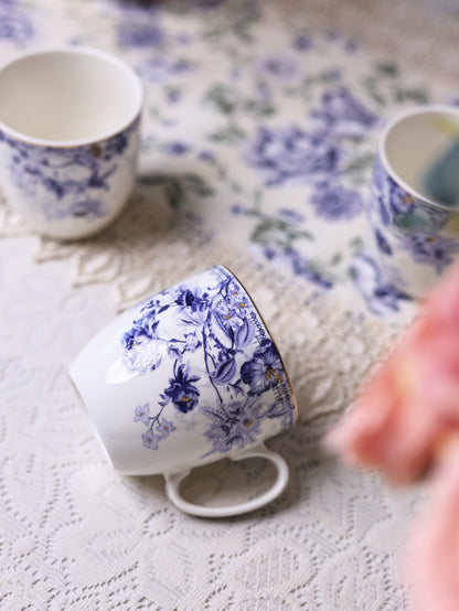 Jardin de Jouy Mug Set (Capacity 200 ML, Set of 6) - Vigneto