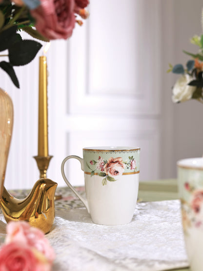 Pistachio Green Coffee Mugs (Set of 2, 300 ML) - Vigneto