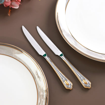 Empress Gold 6 Pcs Knives (Palace Collection, 24K Gold Plated)