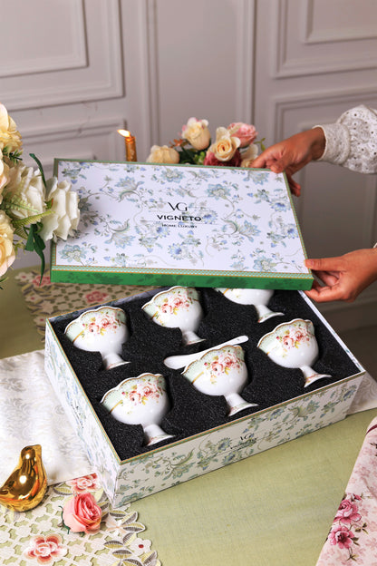 Pistachio Green Dessert Cups (Set of 6) - Vigneto