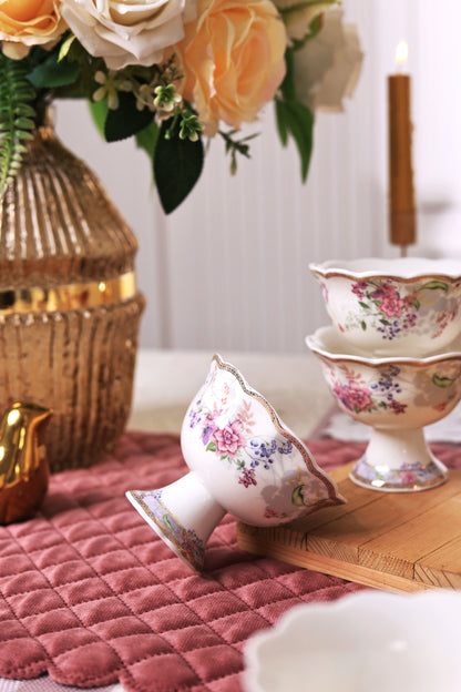 Lilac Garden Dessert Cups (Set of 6) - Vigneto