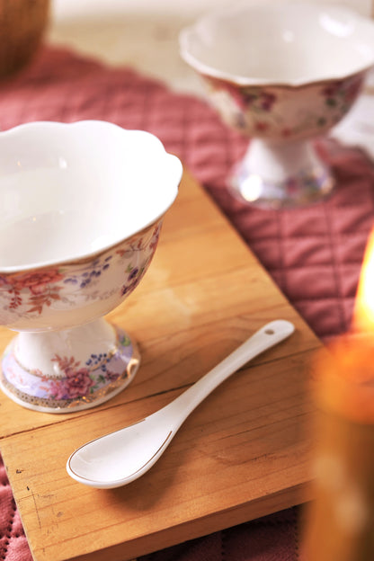 Lilac Garden Dessert Cups (Set of 6) - Vigneto