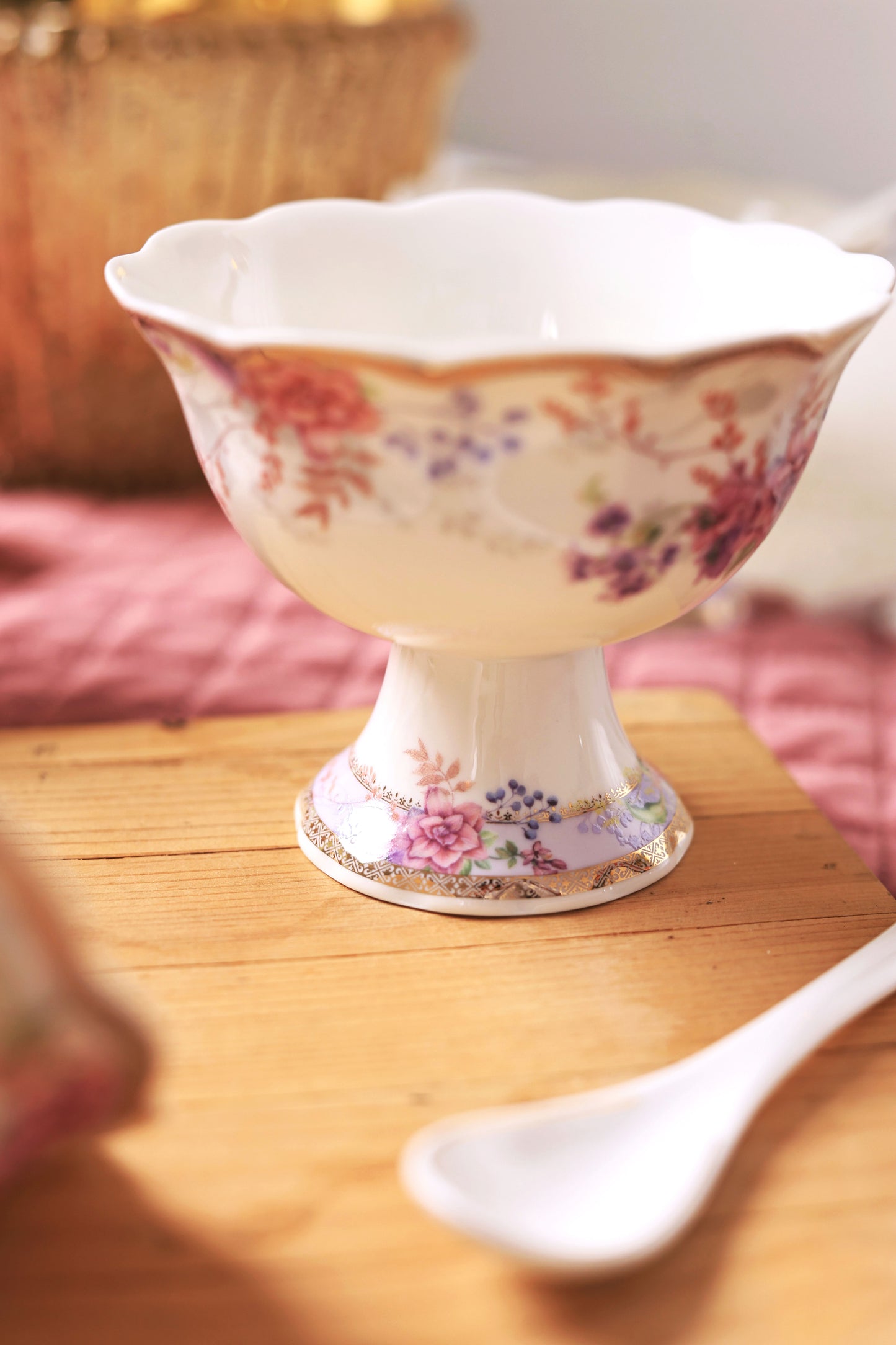 Lilac Garden Dessert Cups (Set of 6) - Vigneto