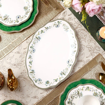 Tudor Green 36 Pcs Dinner Set