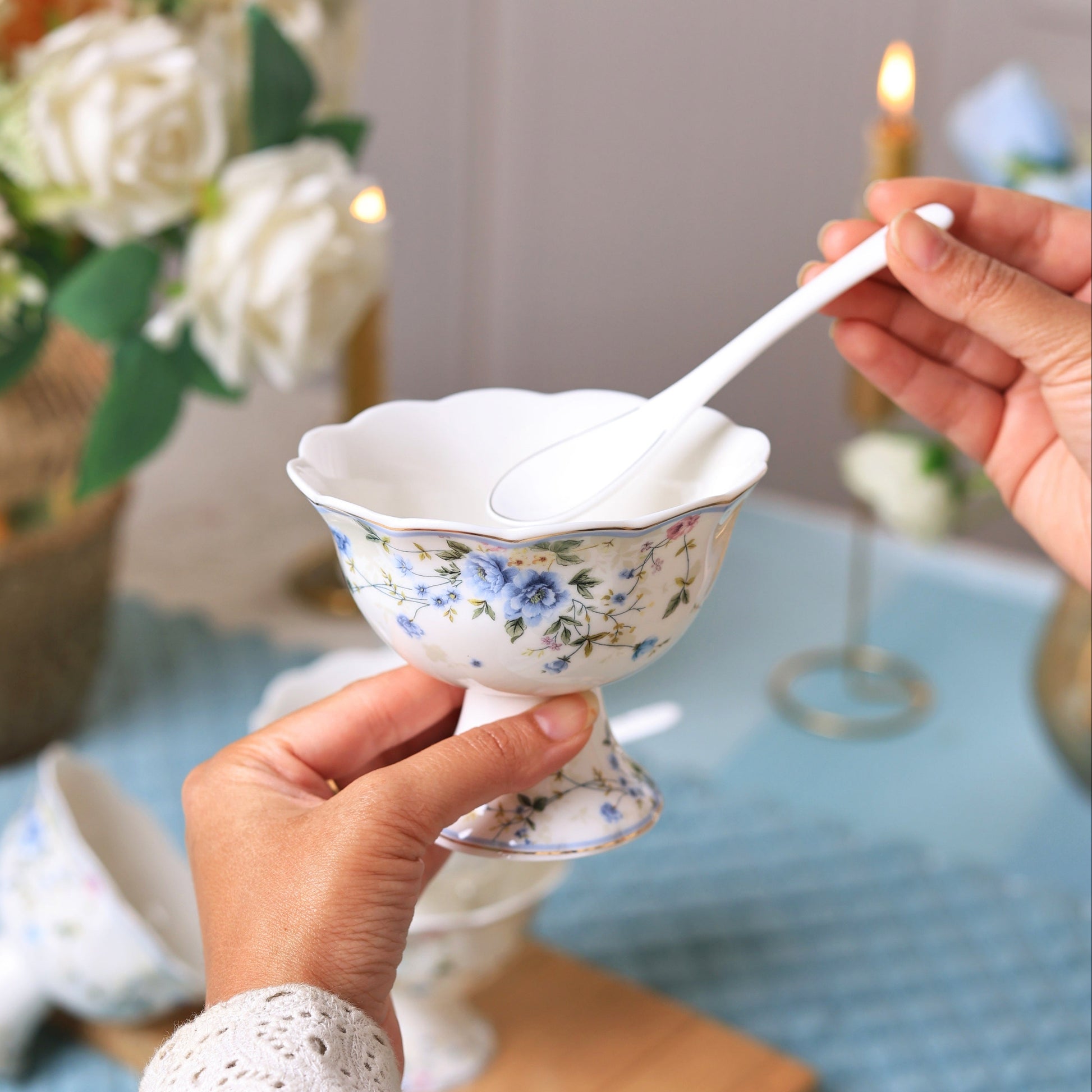 Yorkshire Bloom Dessert Cups (Set of 6) - Vigneto