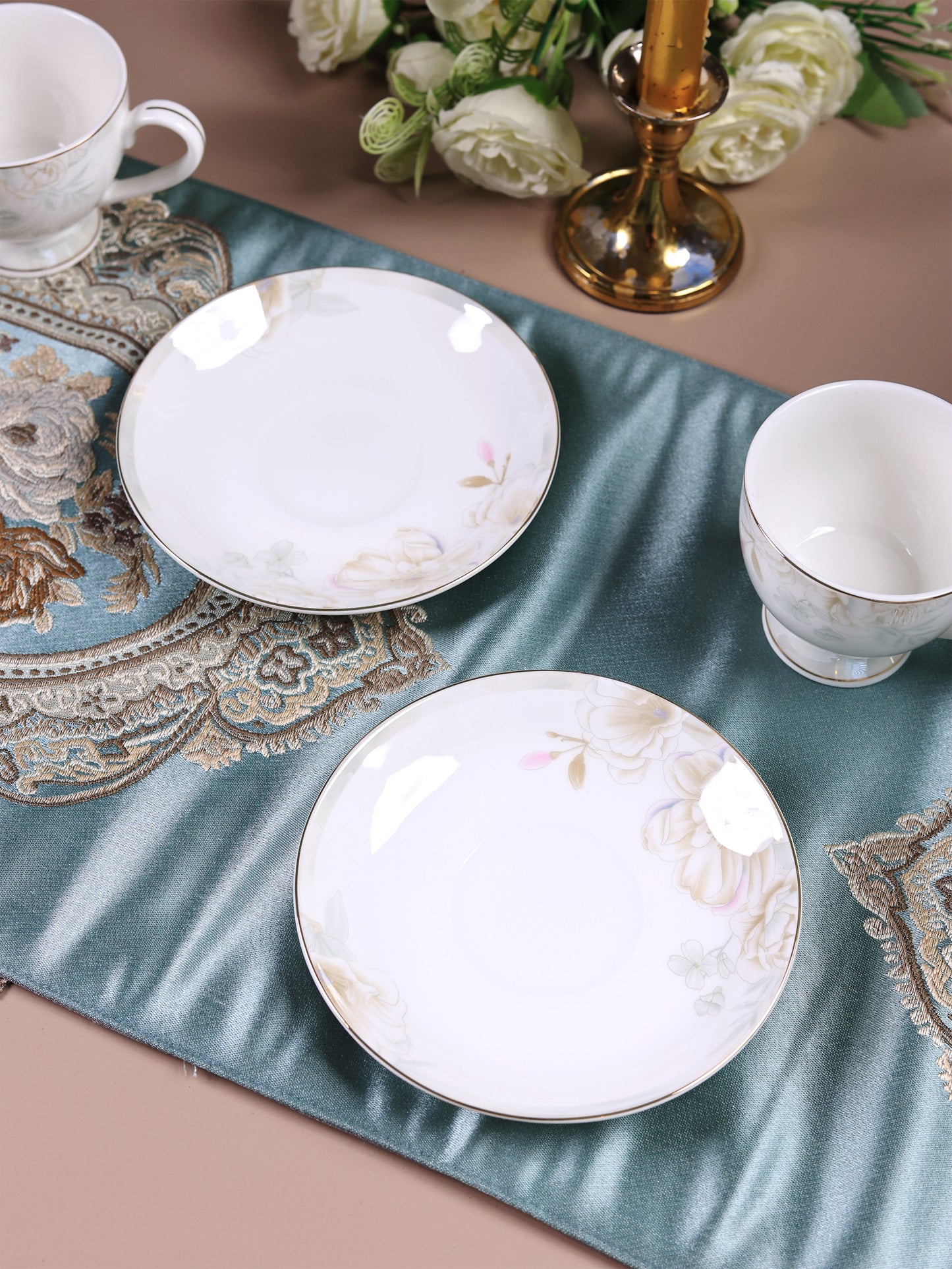 Sage Blume 15 Pcs Tea Set - Vigneto