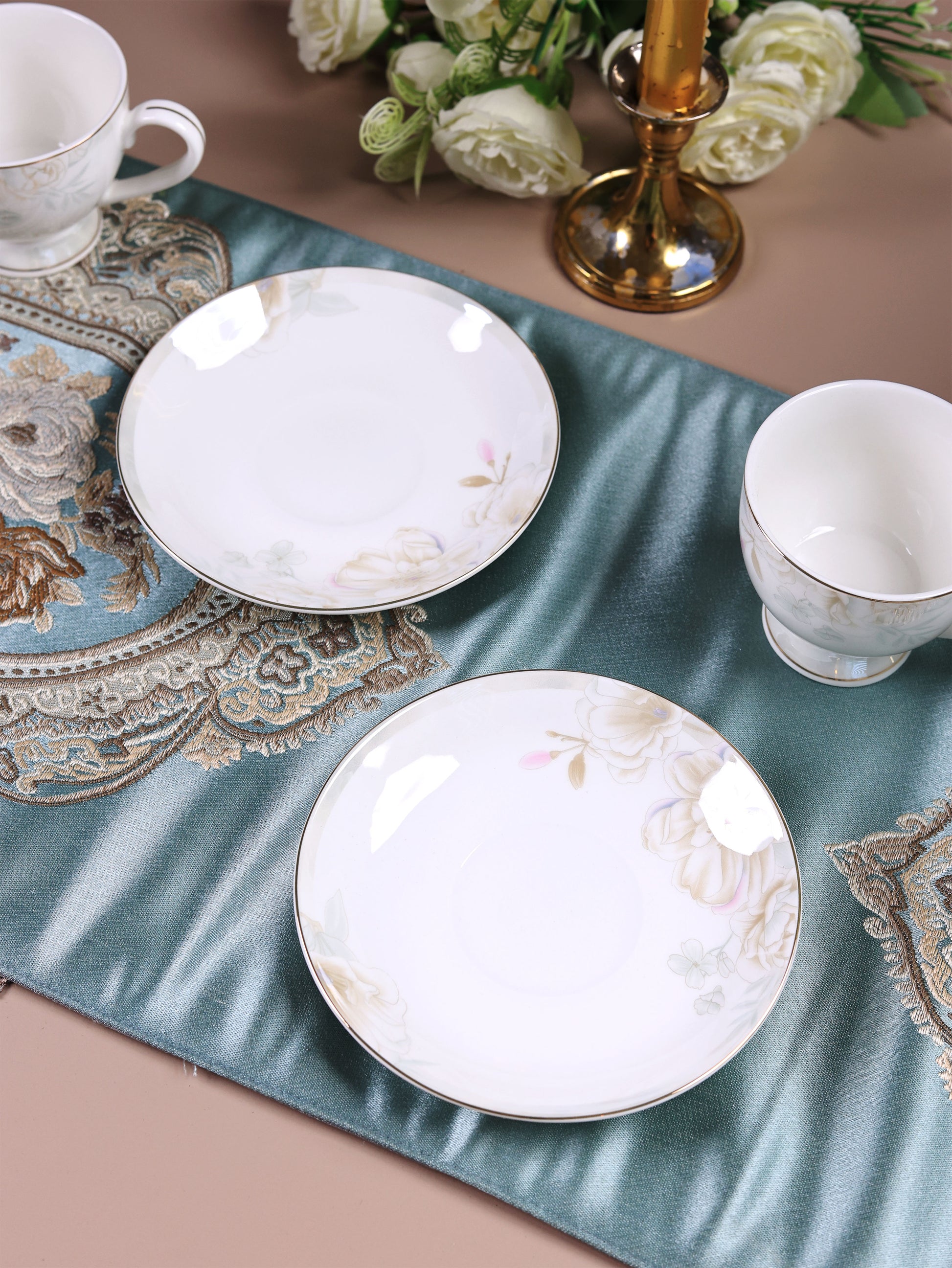 Sage Blume 15 Pcs Tea Set - Vigneto