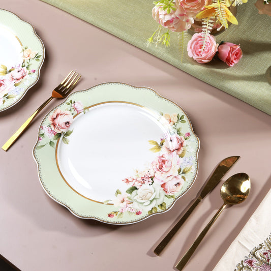 Pistachio Green 10.5" Dinner Plates (Set of 6)