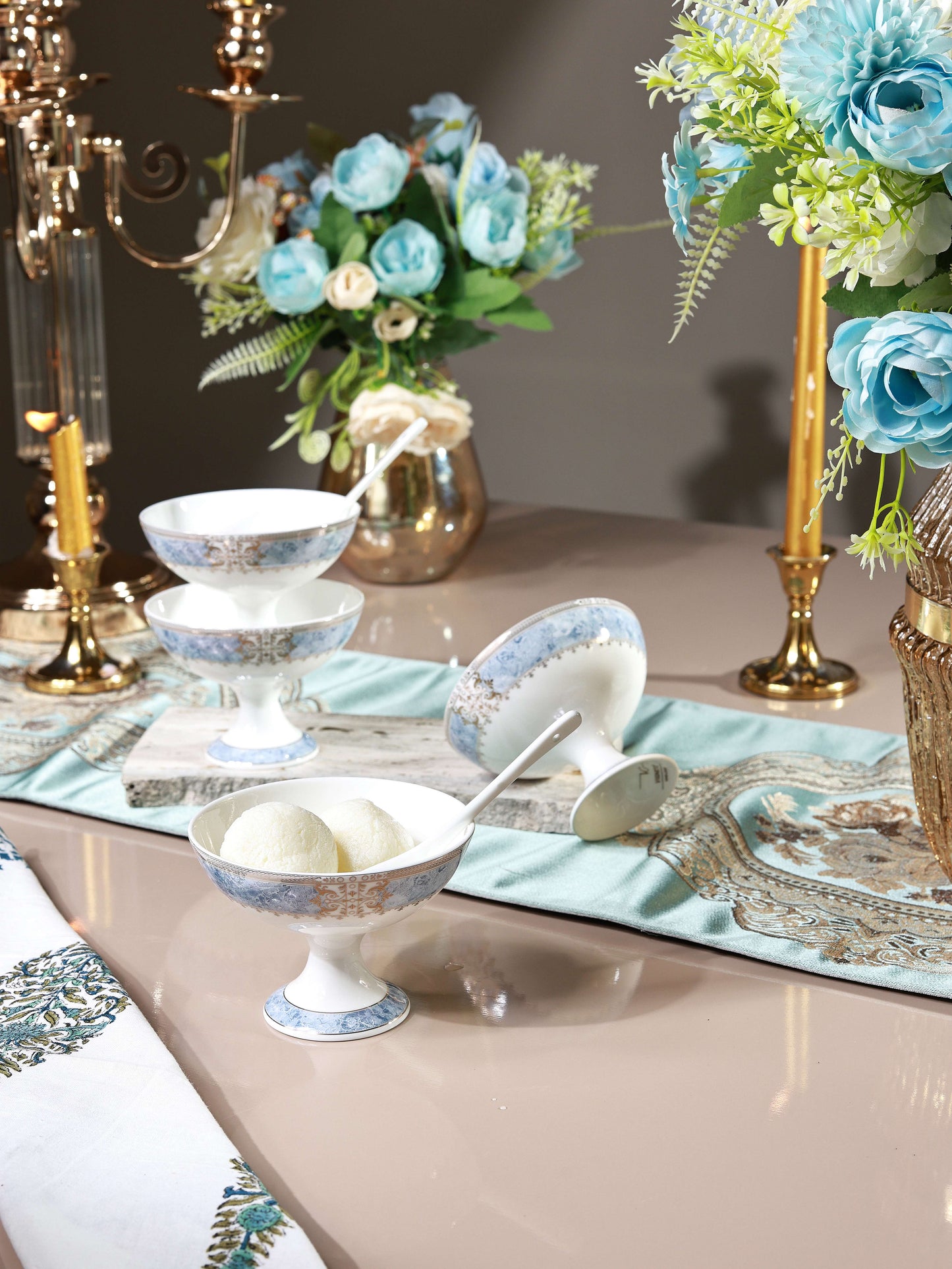 Majestique Blue Dessert Cups (Set of 6)