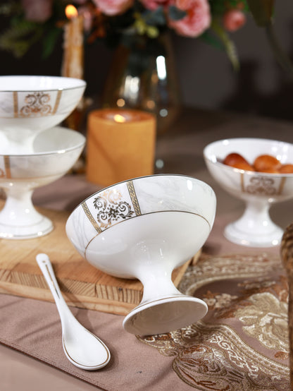 Regency Gold Dessert Cups (Set of 6)