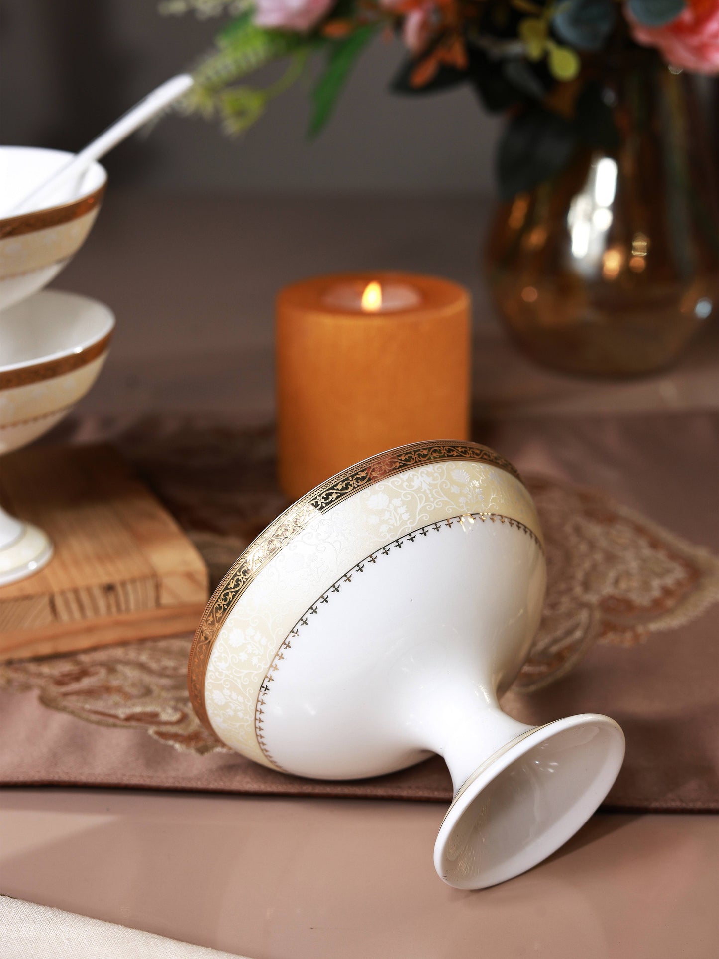 Crème Gold Dessert Cups (Set of 6)