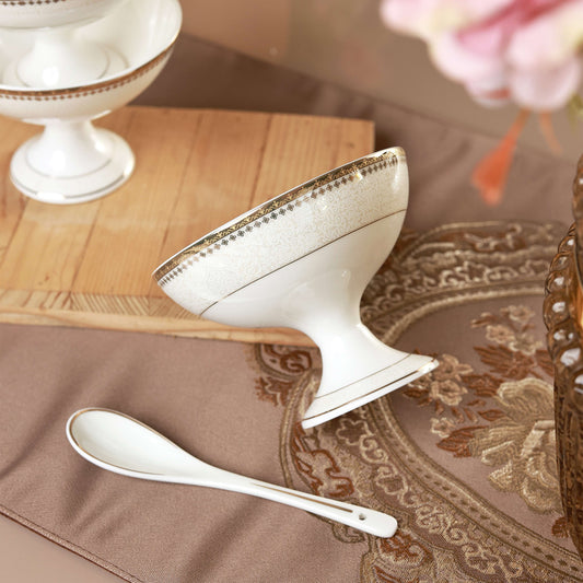 Persian Ivory Dessert Cups (Set of 6)