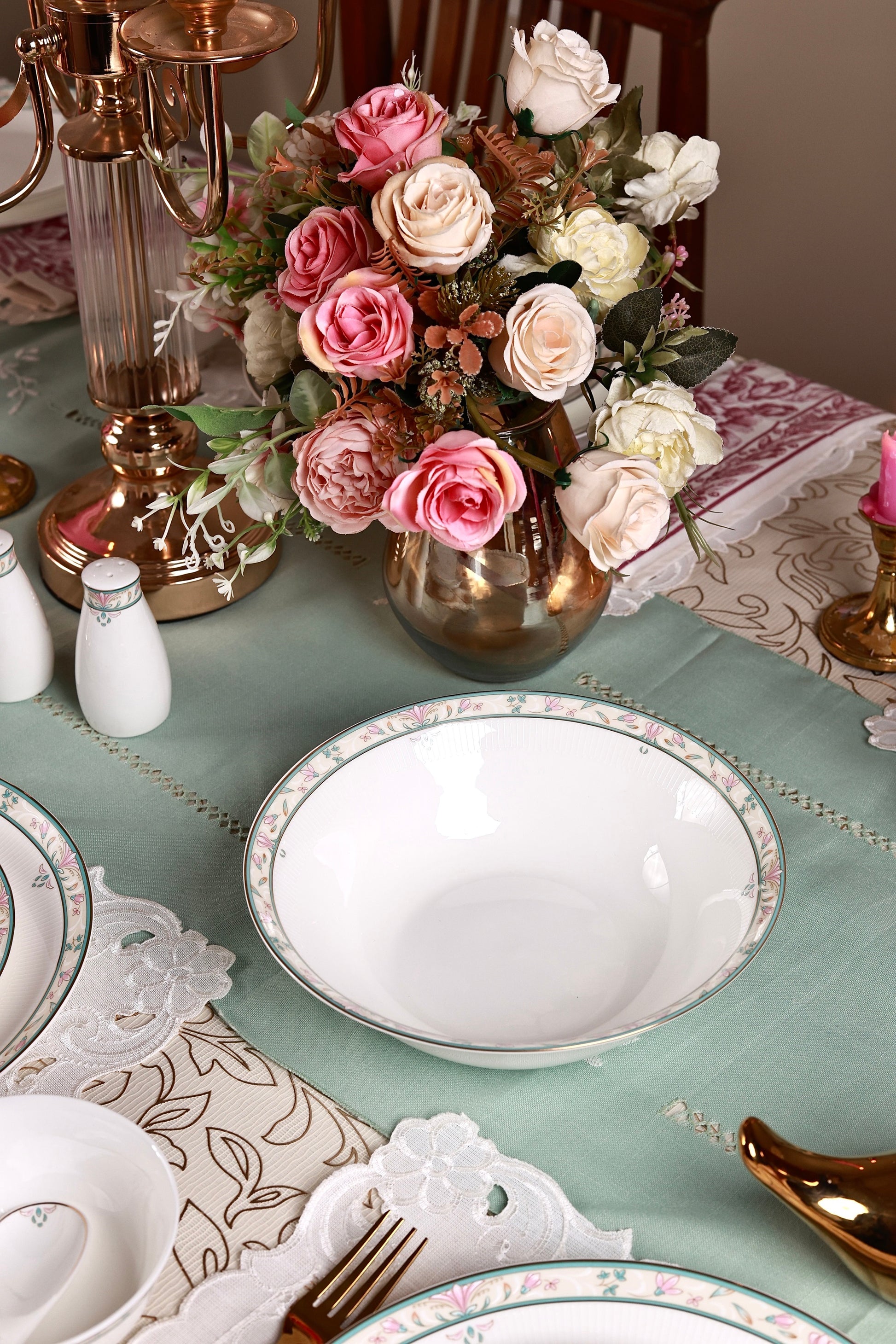 Tulip 38 Pcs Dinner Set – Vigneto