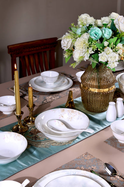 Sage Blume 60 Pcs Dinner Set - Vigneto