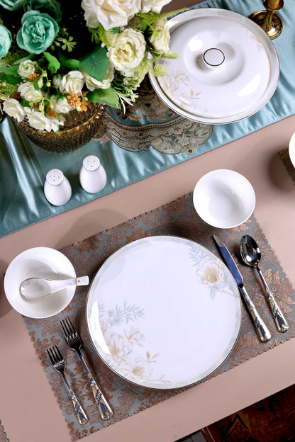 Sage Blume 60 Pcs Dinner Set - Vigneto