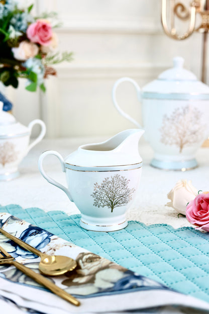 Celestial Blue 15 Pcs Tea Set