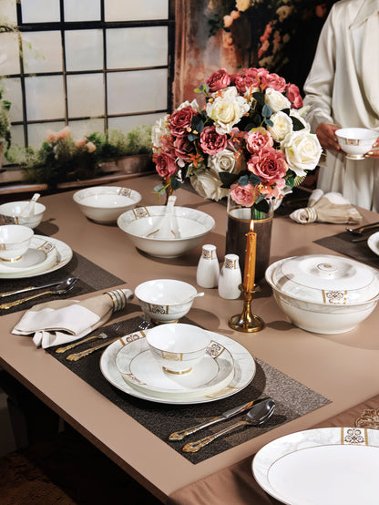 Regency Gold 51 Pcs Dinner Set