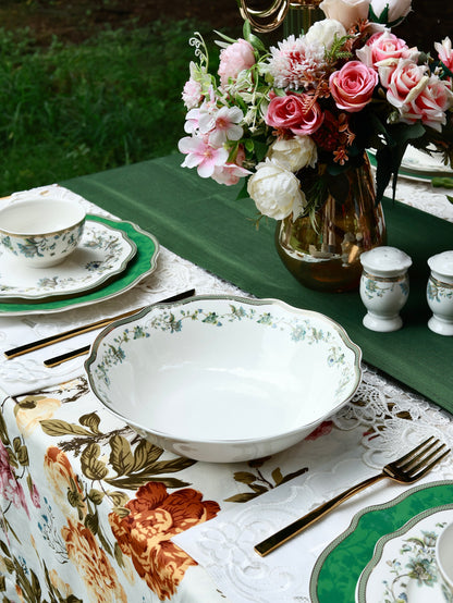 Tudor Green 36 Pcs Dinner Set