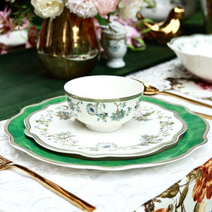 Tudor Green 51 Pcs Dinner Set