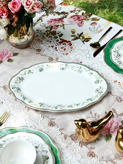 Tudor Green 36 Pcs Dinner Set