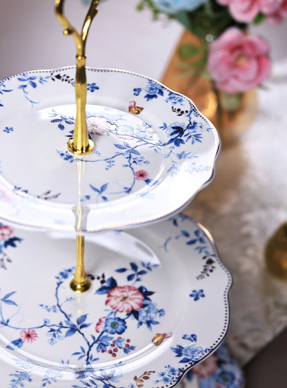 Spring Meadows Three Tier Dessert Stand - Vigneto