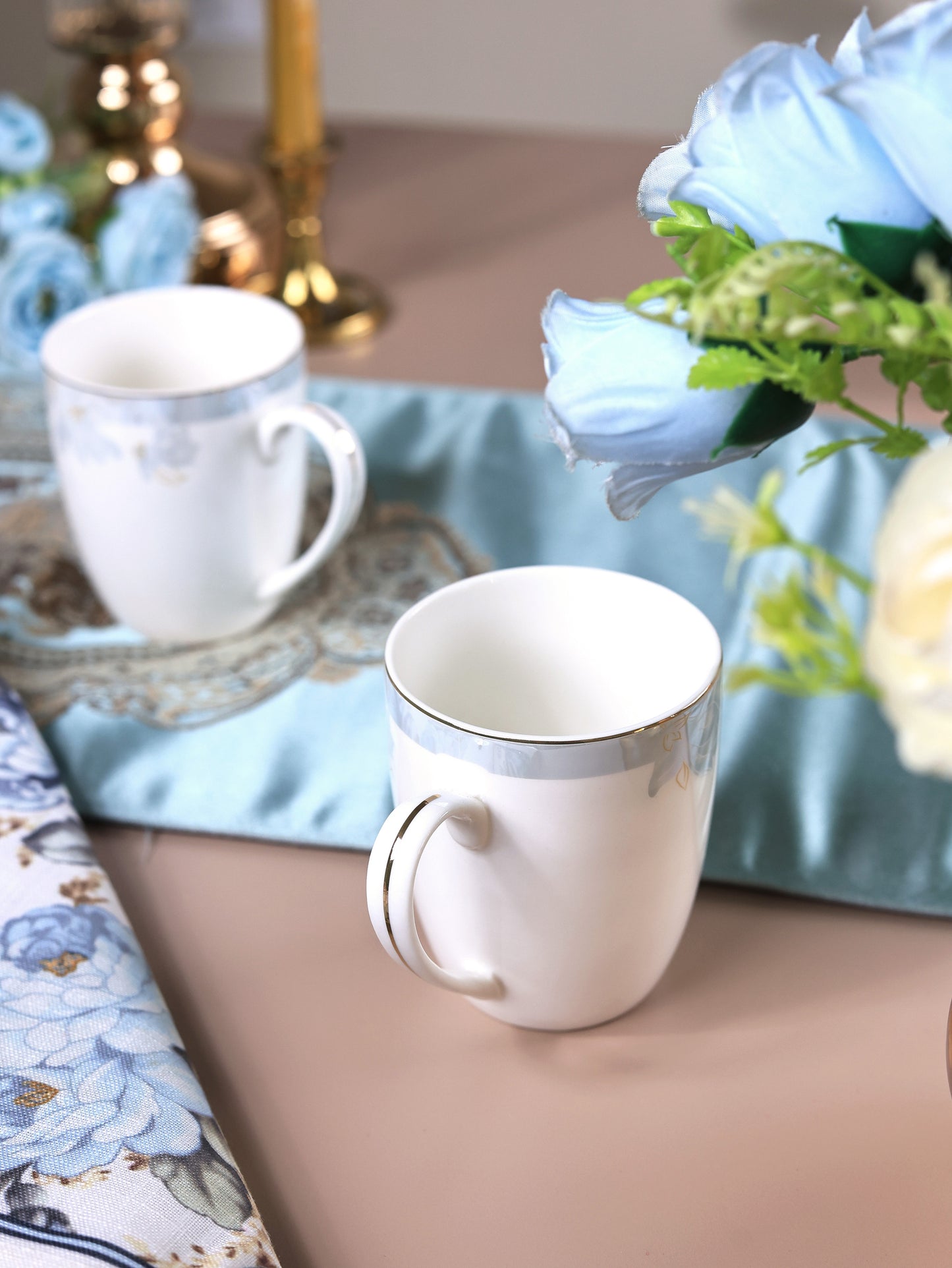 La Pacifique Coffee Mugs (Set of 2, 300 ML)