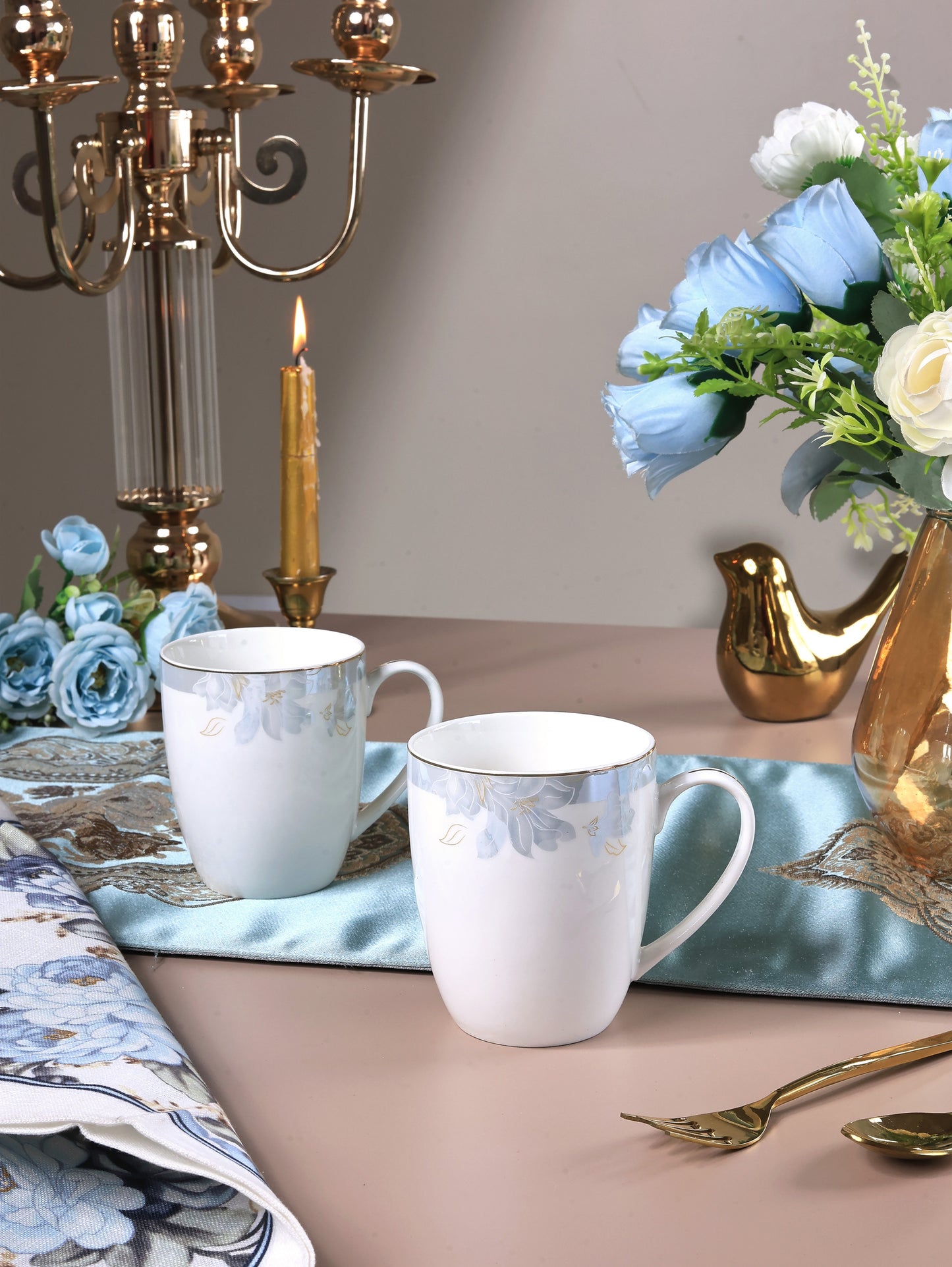 La Pacifique Coffee Mugs (Set of 2, 300 ML)