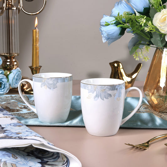 La Pacifique Coffee Mugs (Set of 2, 300 ML)