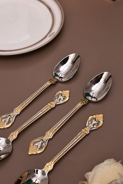 Vineyard Gold 65 Pcs Cutlery Set (Palace Collection, 24K Gold Plated)