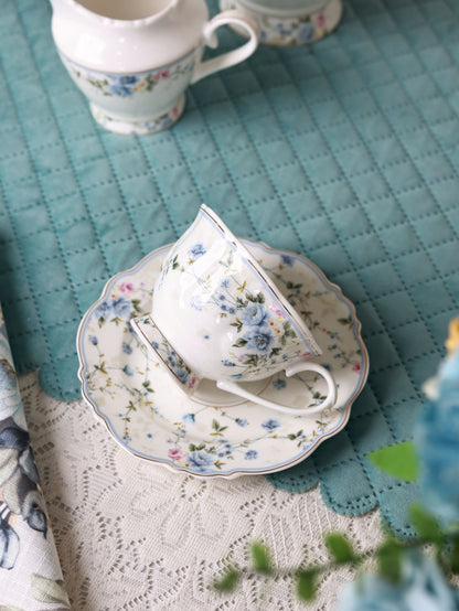 Yorkshire bloom 15 Pcs Tea Set (Vintage Collection)