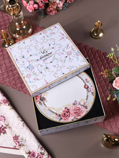Gold Roses Cake Stand - Vigneto