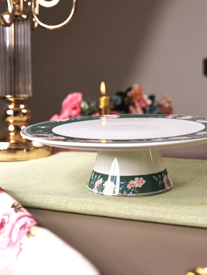 Victorian Green Cake Stand - Vigneto