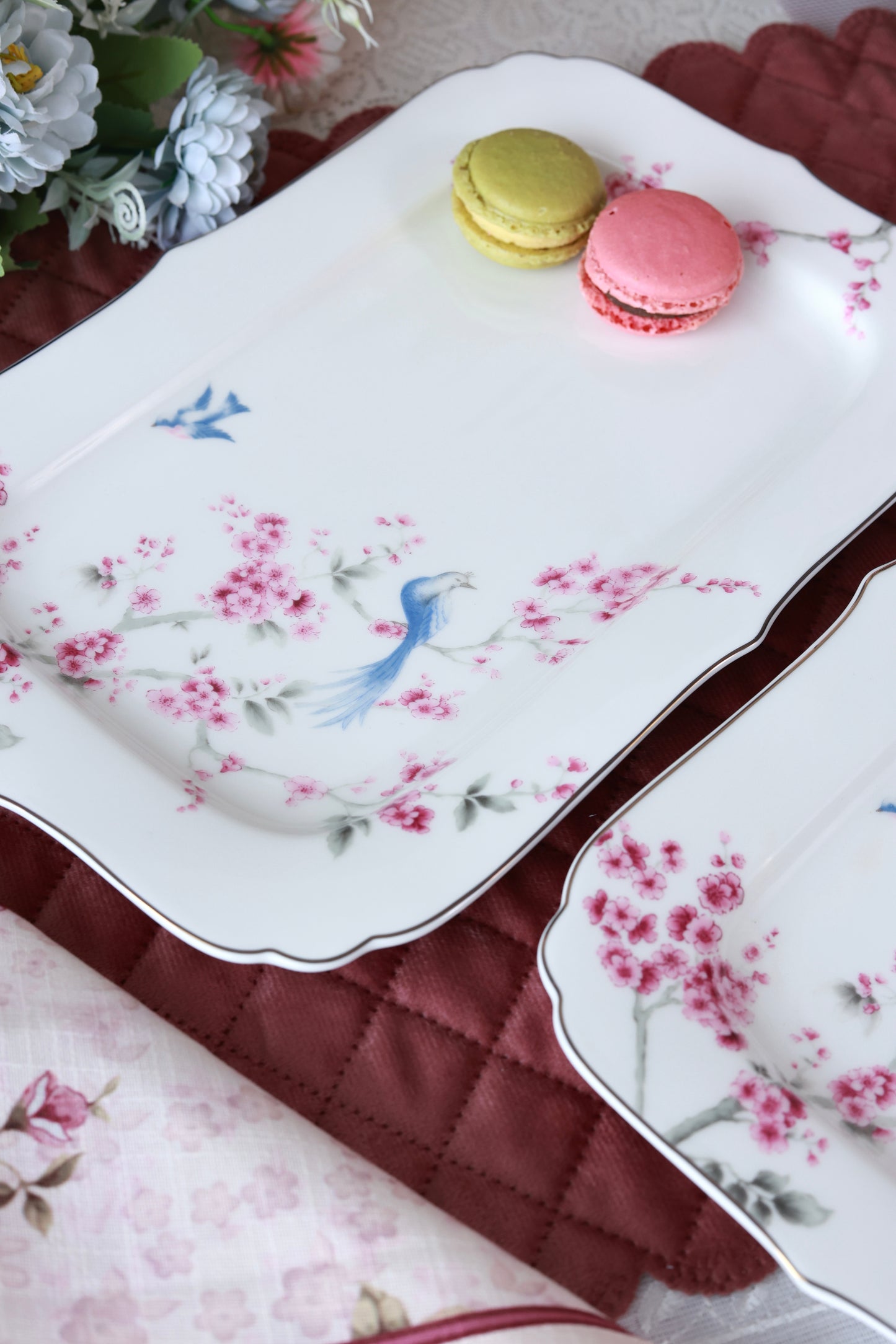 Orchid Bliss Snack Platter (Set of 2)