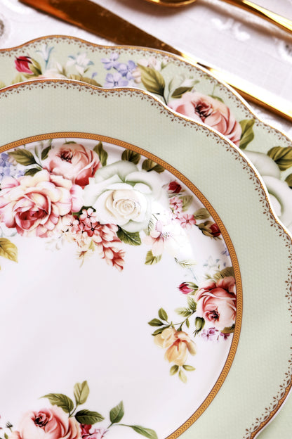 Pistachio Green 18 Pcs Dinner Set - Vigneto