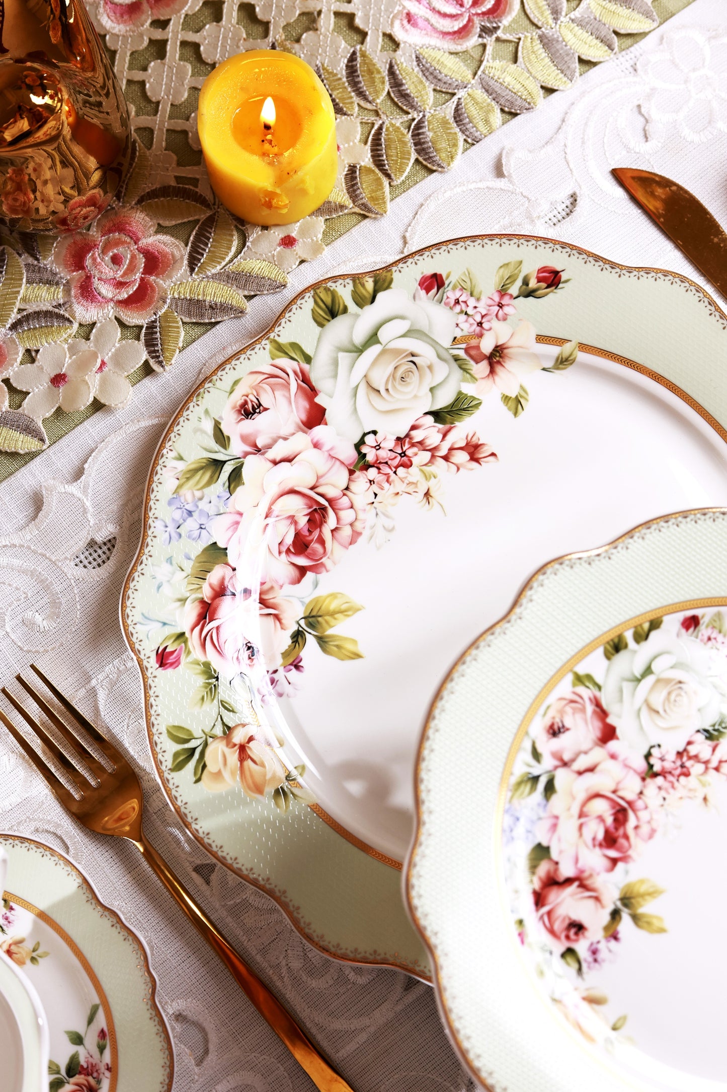Pistachio Green 42 Pcs Dinner Set