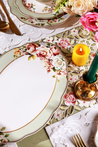 Pistachio Green 42 Pcs Dinner Set