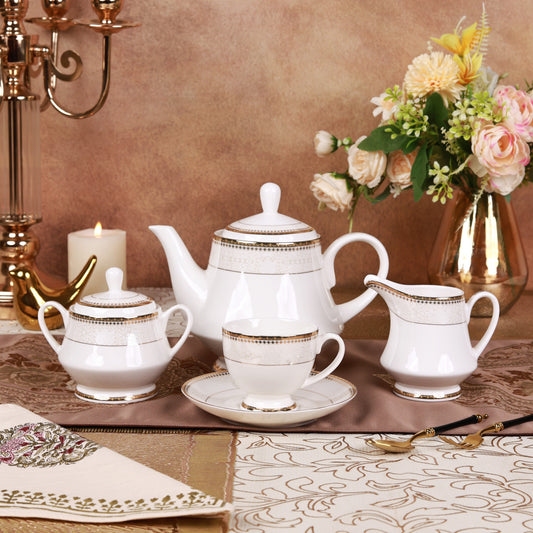 Persian Ivory 15 Pcs Tea Set
