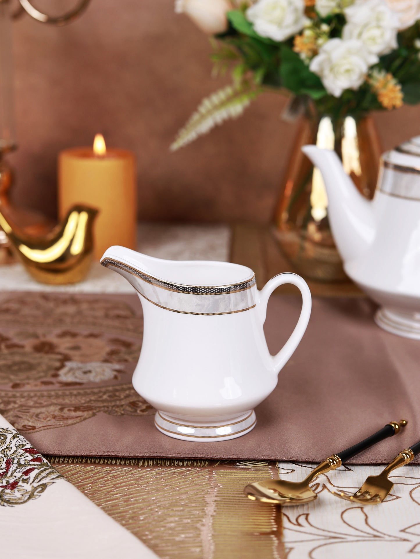 Oyster Pearl 15 Pcs Tea Set
