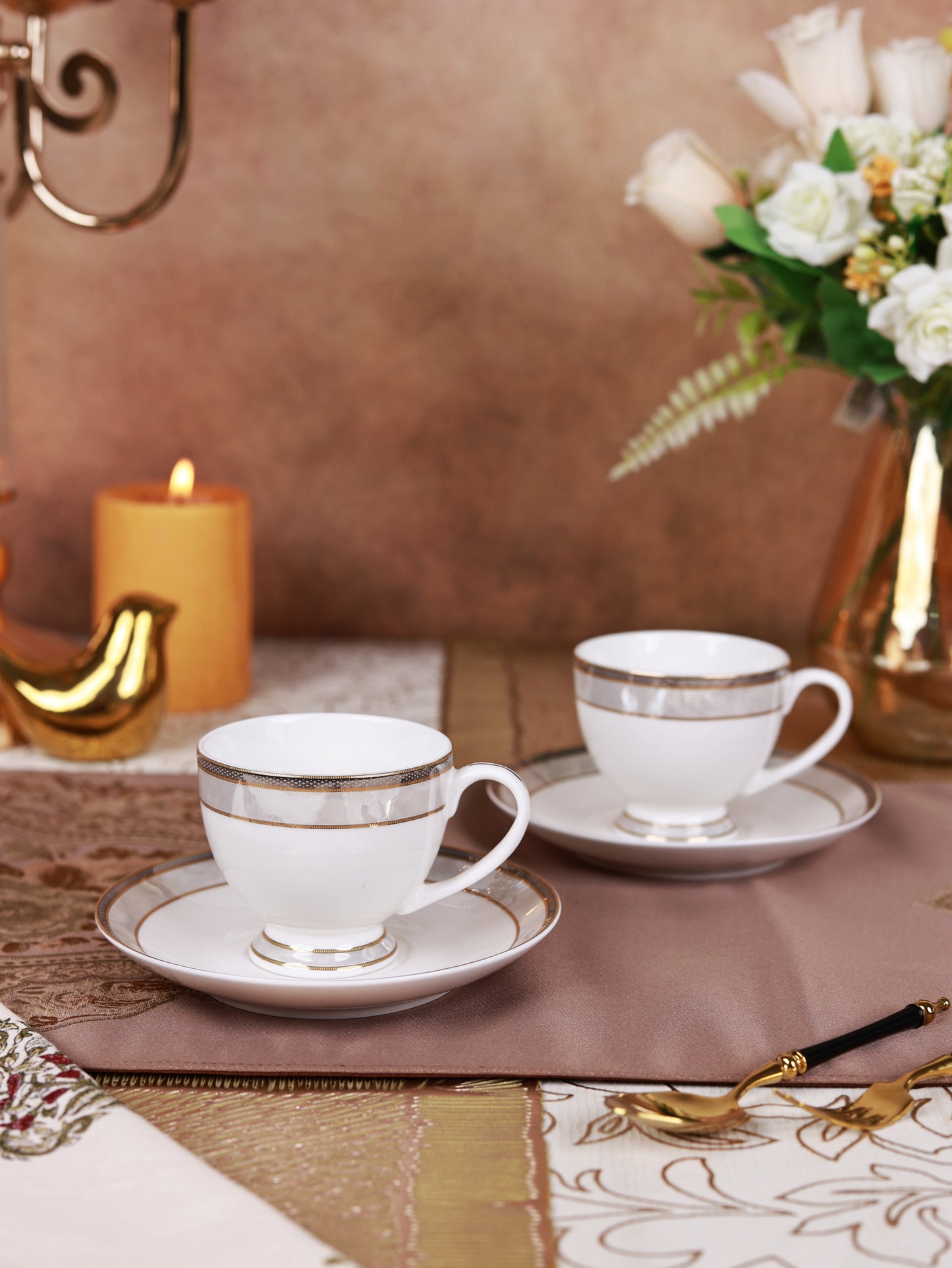 Oyster Pearl 15 Pcs Tea Set