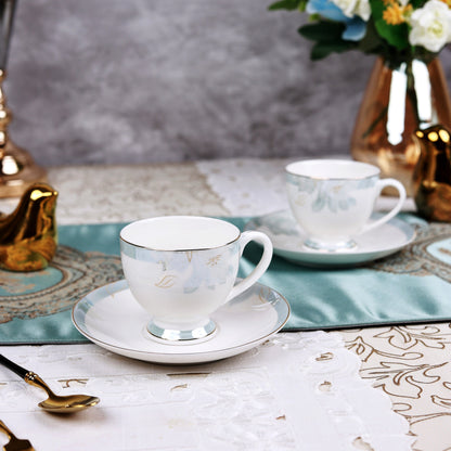 La Pacifique Cup and Saucer Set (6 Cups and 6 Saucers)