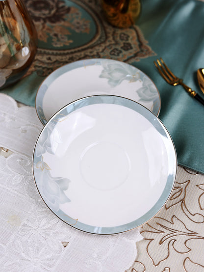 La Pacifique Cup and Saucer Set (6 Cups and 6 Saucers)