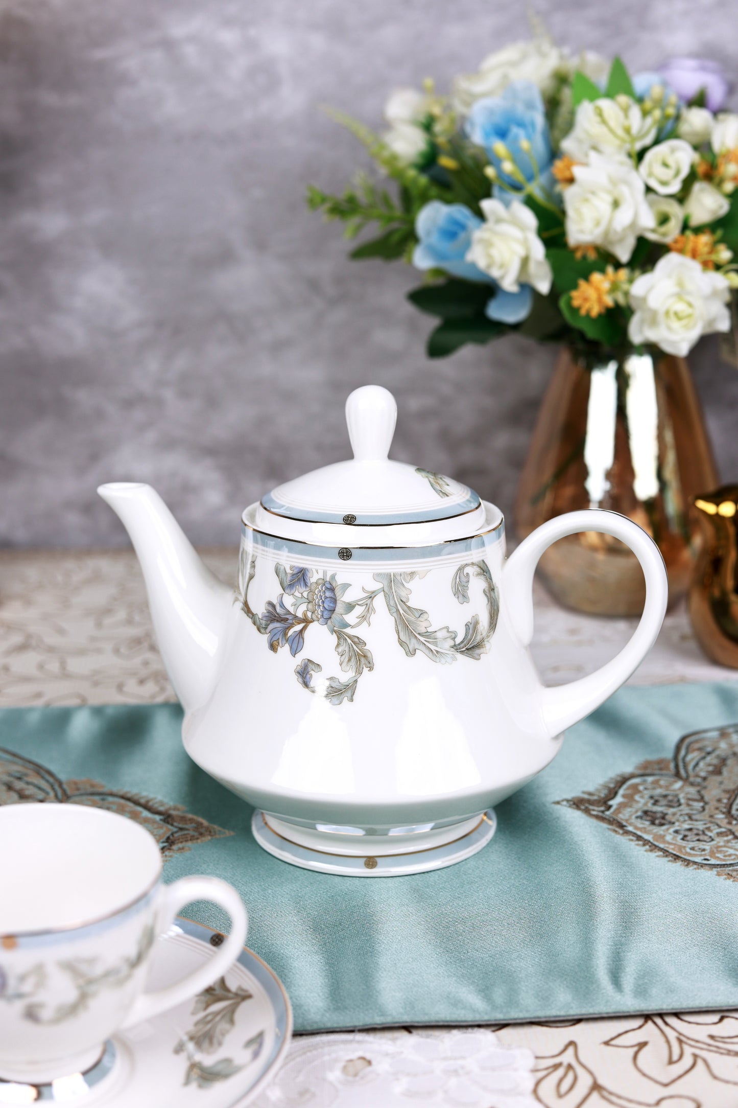 Oriental Blume 15 Pcs Tea Set
