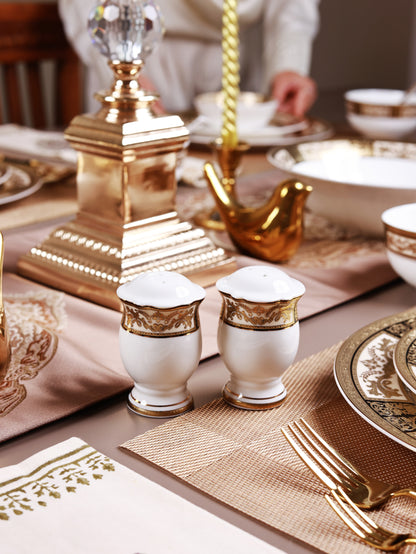 Chateau d'Or 36 Pcs Dinner Set (Palace Collection, 24K Embossed Gold)