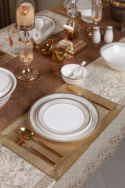 Oyster Pearl 37 Pcs Dinner Set