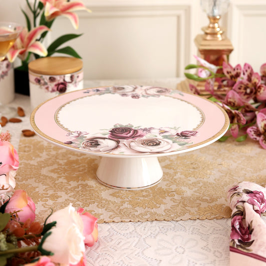 Rose Garden Cake Stand