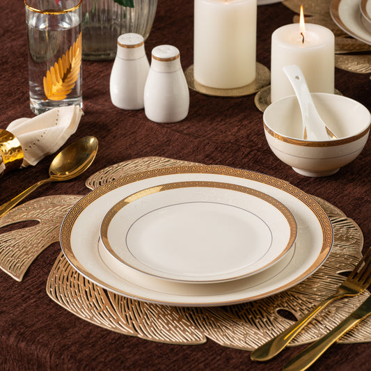 Imperial Gold 40 Pcs Dinner Set - Vigneto
